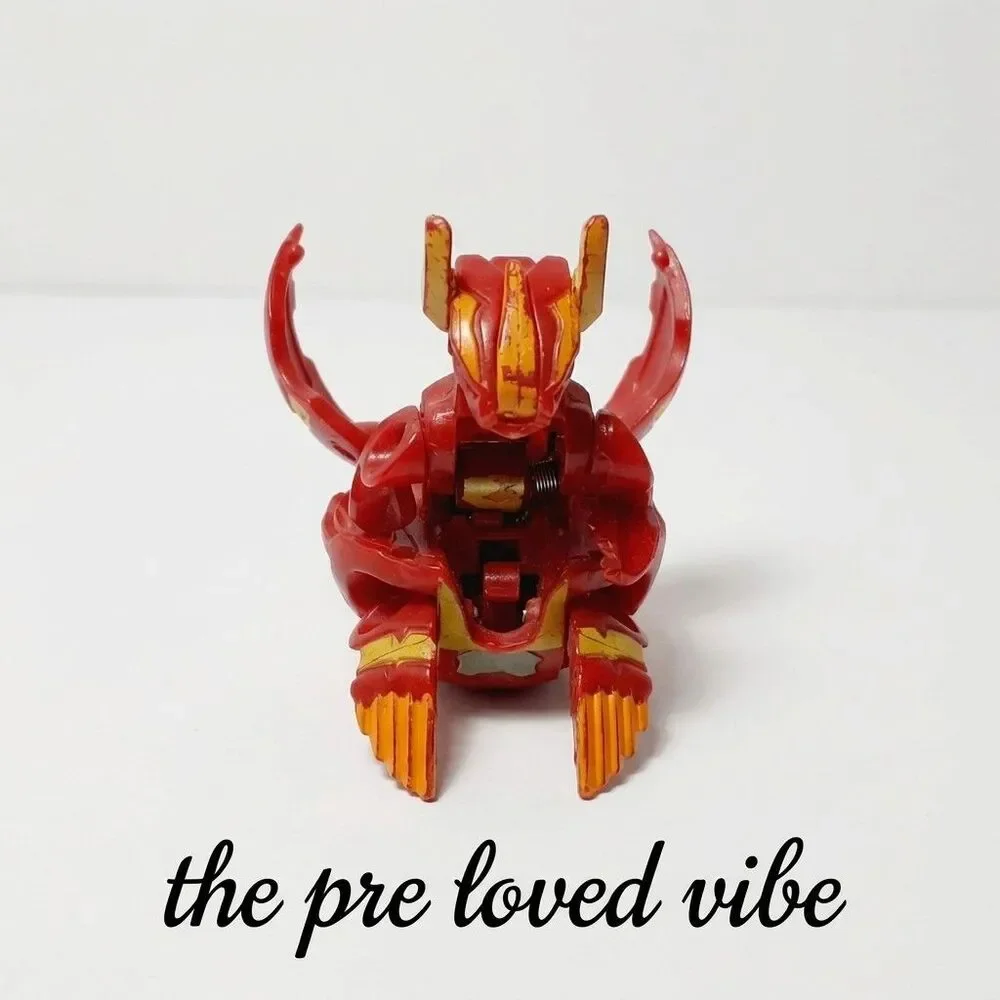 Bakugan Helix Dragonoid Pyrus Battle Brawlers Figure